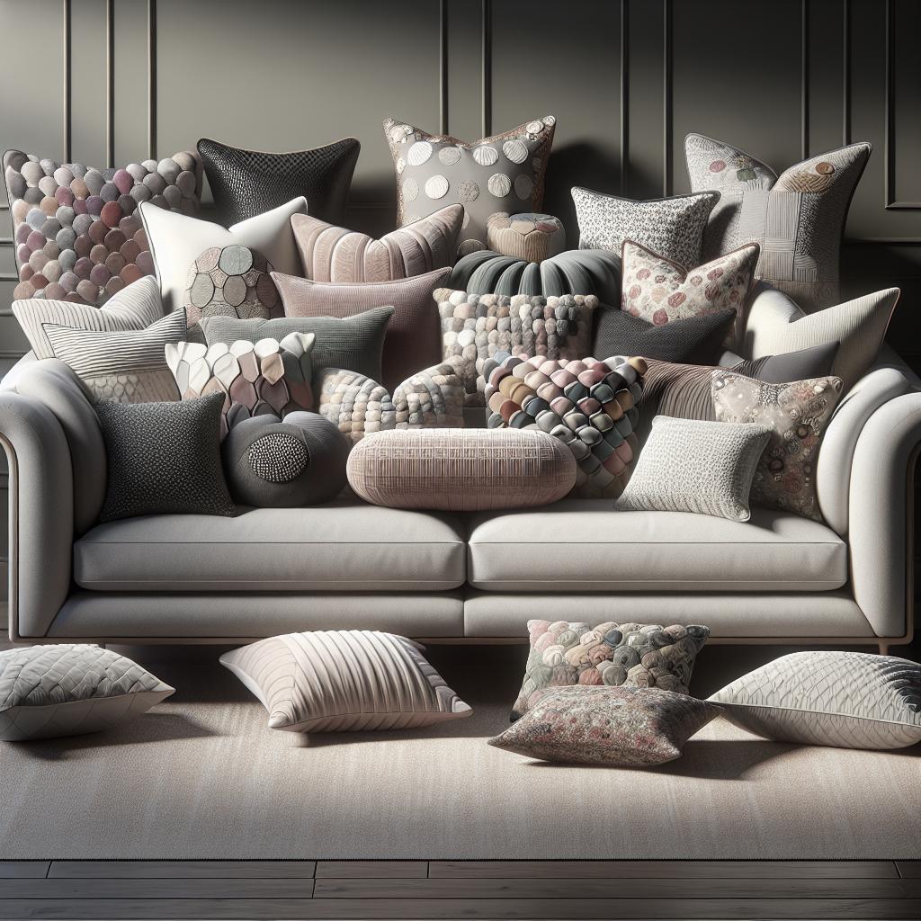 Effortless Elegance: Tips for Arranging Decorative Cushions on Your Sofa